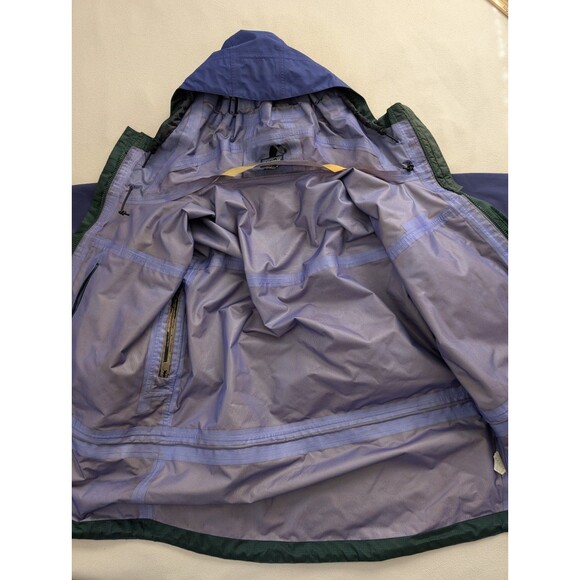 Men's Rare Vintage 1998 Patagonia Torre Jacket Shell Membrane Blue Size M *Read - Picture 9 of 12